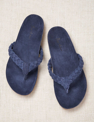 Plaited Flip Flops